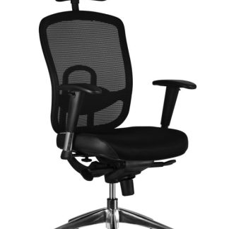 OKLAHOMA classic fekete/mesh fekete* fejtámla 3D*