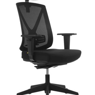 MIRO bat fekete/mesh fekete, fejtámla 2D