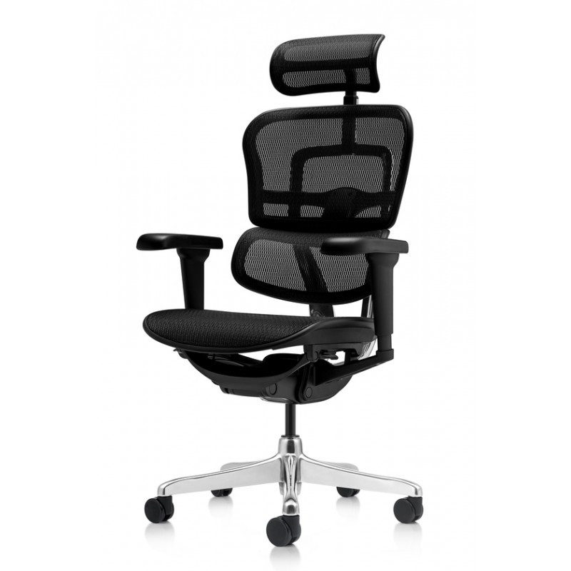 ERGOHUMAN ultra II háló kék, váz fekete