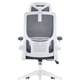 MULBERRY összeszerelt háló szürke, váz fehér, fejtámla, doboz nélkül