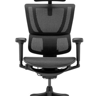 MIRUS II ultra háló fekete*/váz fekete* lábkereszt alumínium*